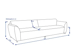 Sonstige Megasofa MINDEL
