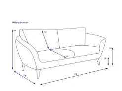 SANSIBAR Megasofa FÜNEN