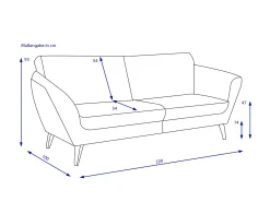 SANSIBAR Megasofa HÖGBY
