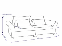 SANSIBAR Megasofa SANDE