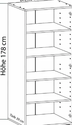 VCM Mehrzweckregal VANDOL I