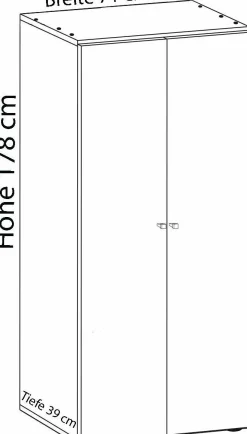 VCM Mehrzweckschrank VANDOL