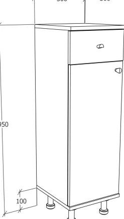 VCM Midischrank NILOSI