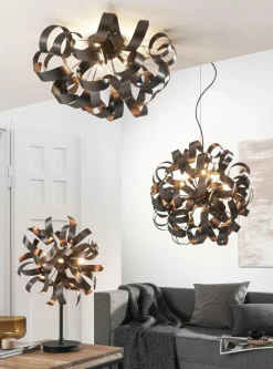 casa NOVA Pendelleuchte CURLY IV