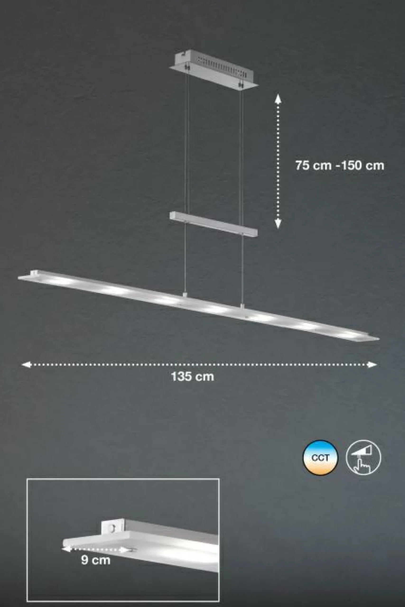 Best FISCHER & HONSEL Pendelleuchte LARGO