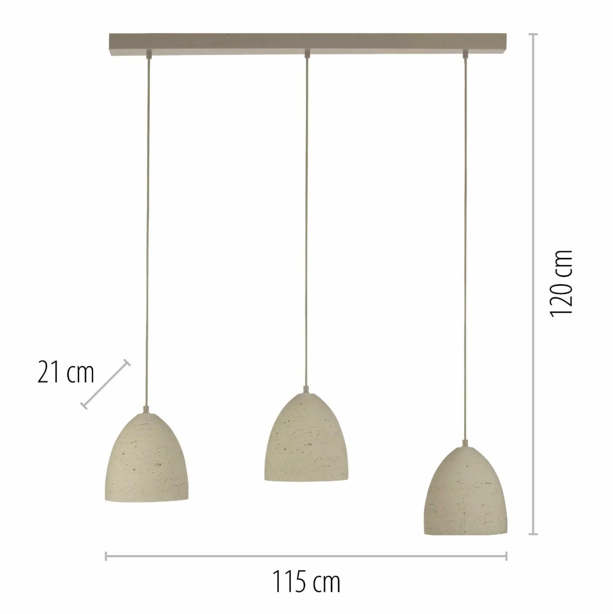 Clearance SCHÖNER WOHNEN Pendelleuchte TRAVENTA
