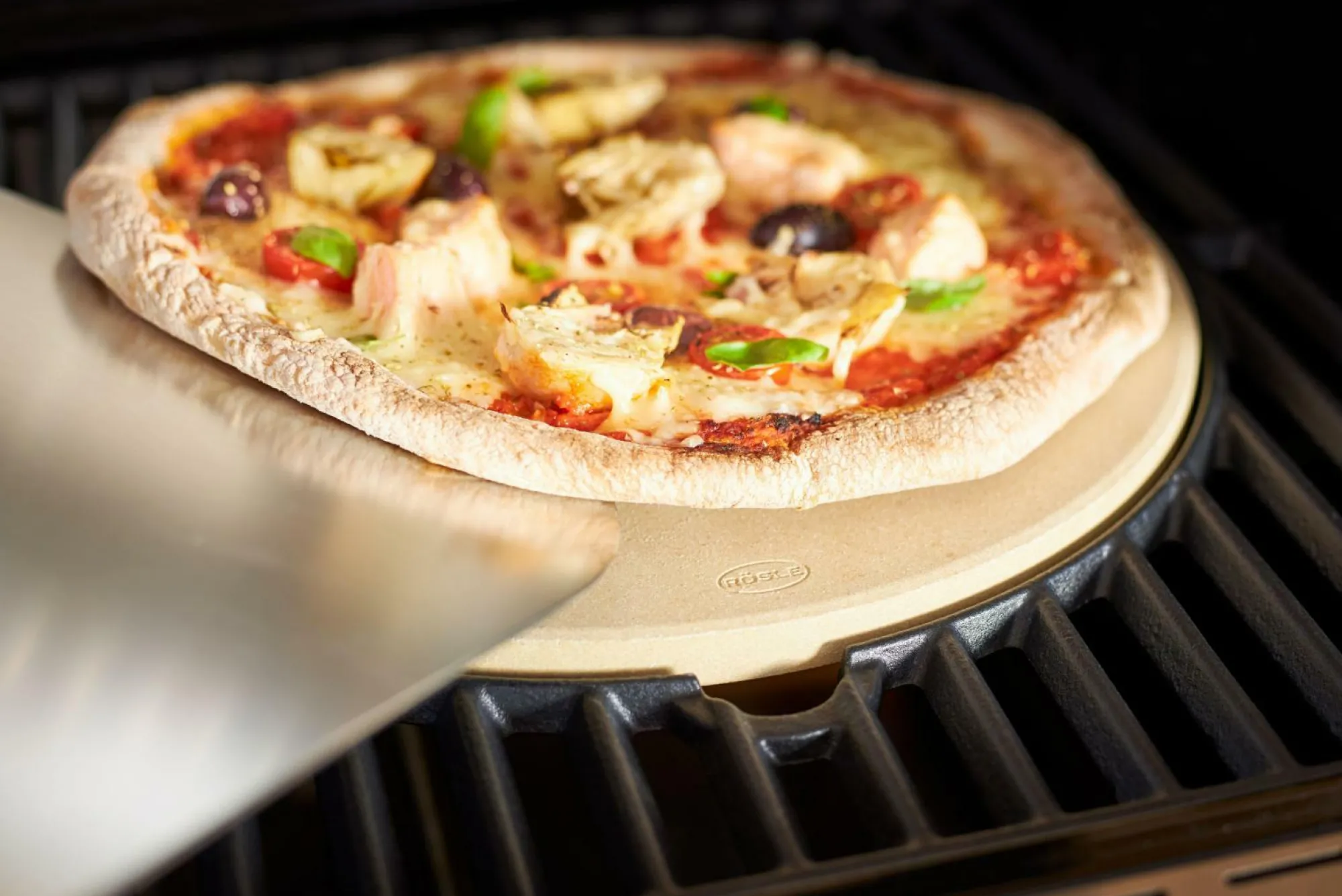 RÖSLE Pizzastein Vario
