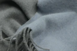 Clearance Biederlack Plaid blau-grau