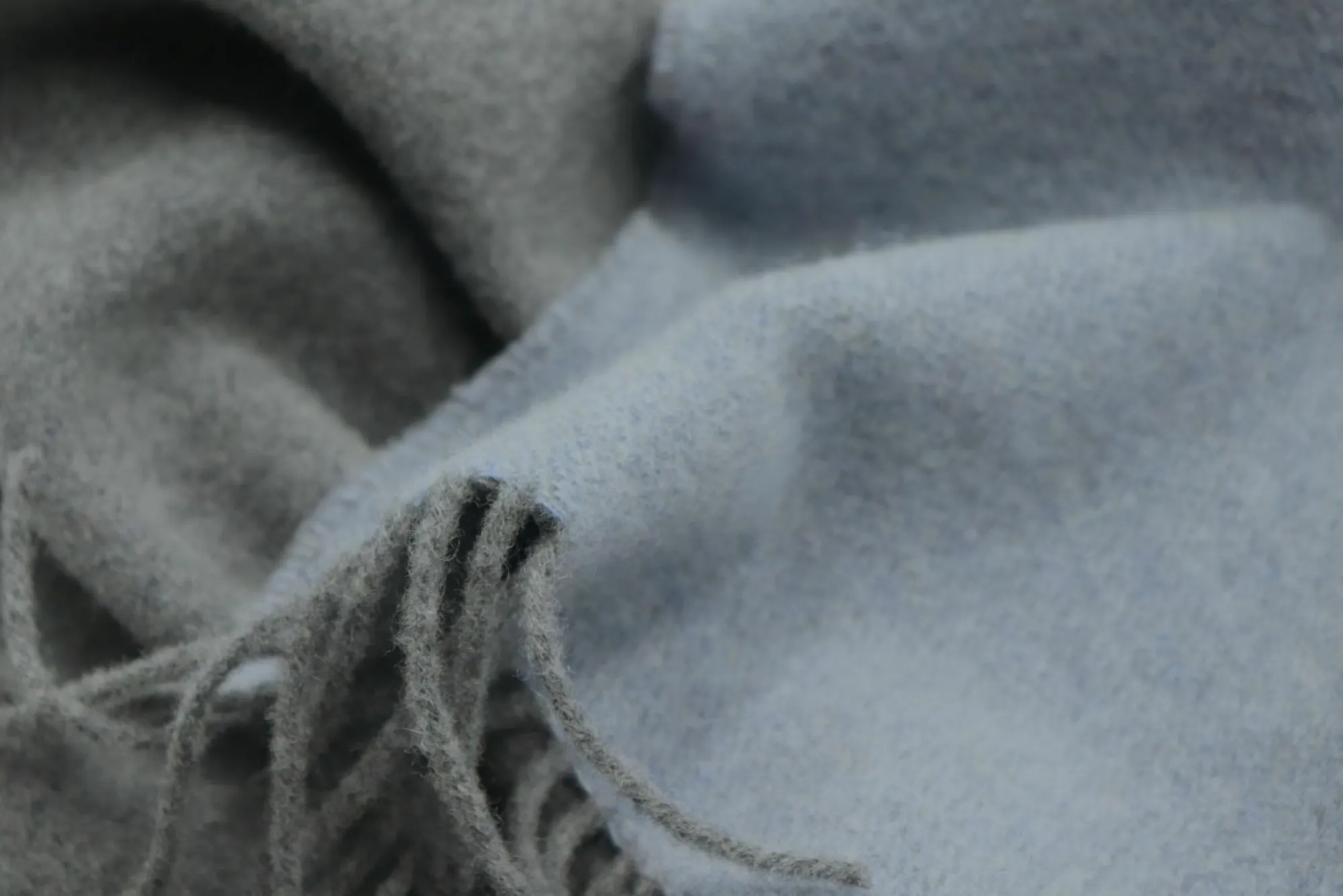 Clearance Biederlack Plaid blau-grau