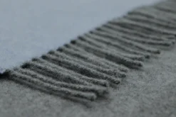 Clearance Biederlack Plaid blau-grau