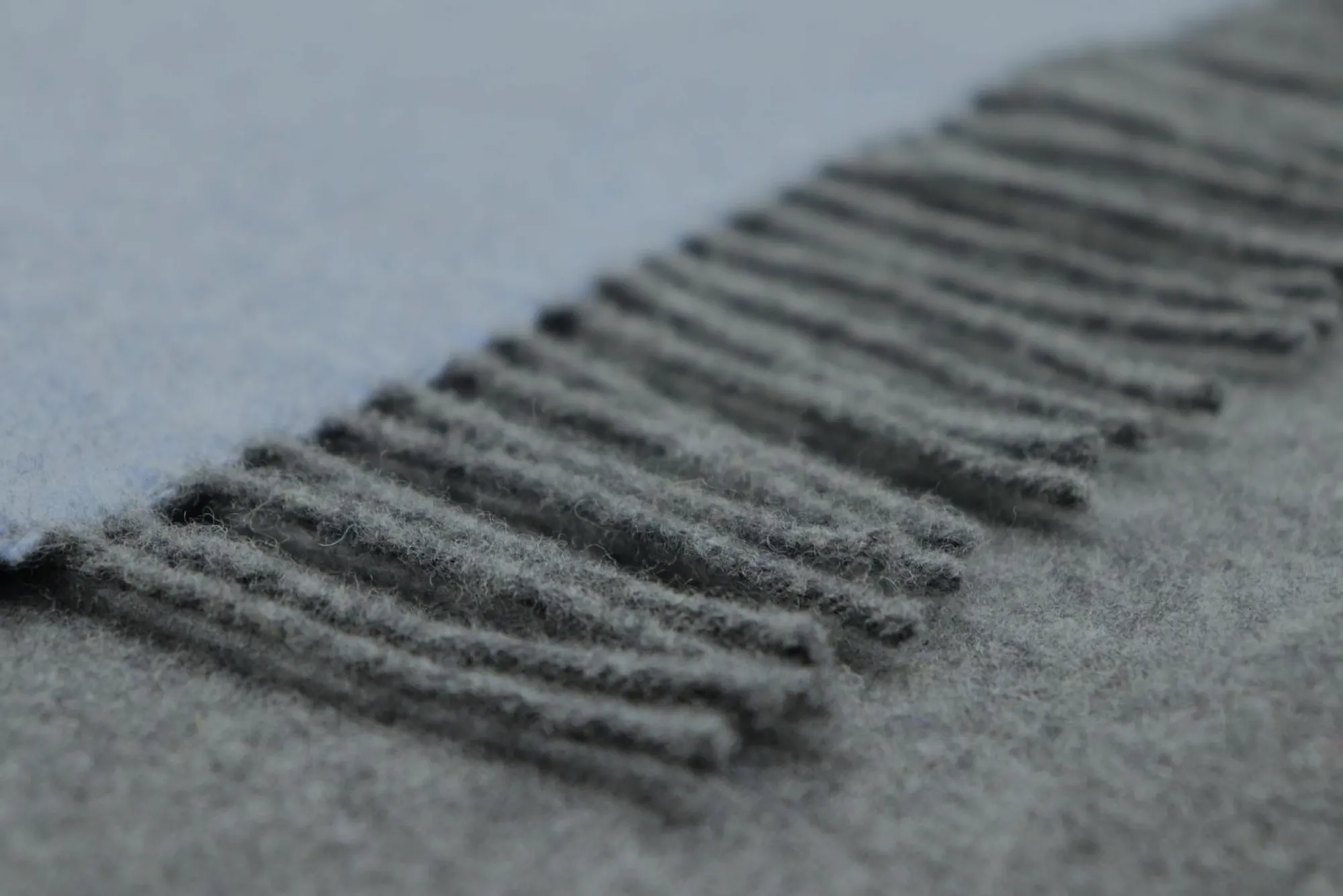 Clearance Biederlack Plaid blau-grau