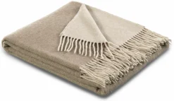 Biederlack Plaid natur-sand