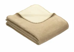 IBENA Plaid uni Doubleface