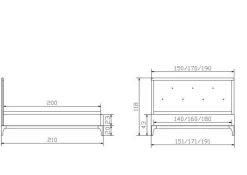 HASENA Polsterbett SILENTO