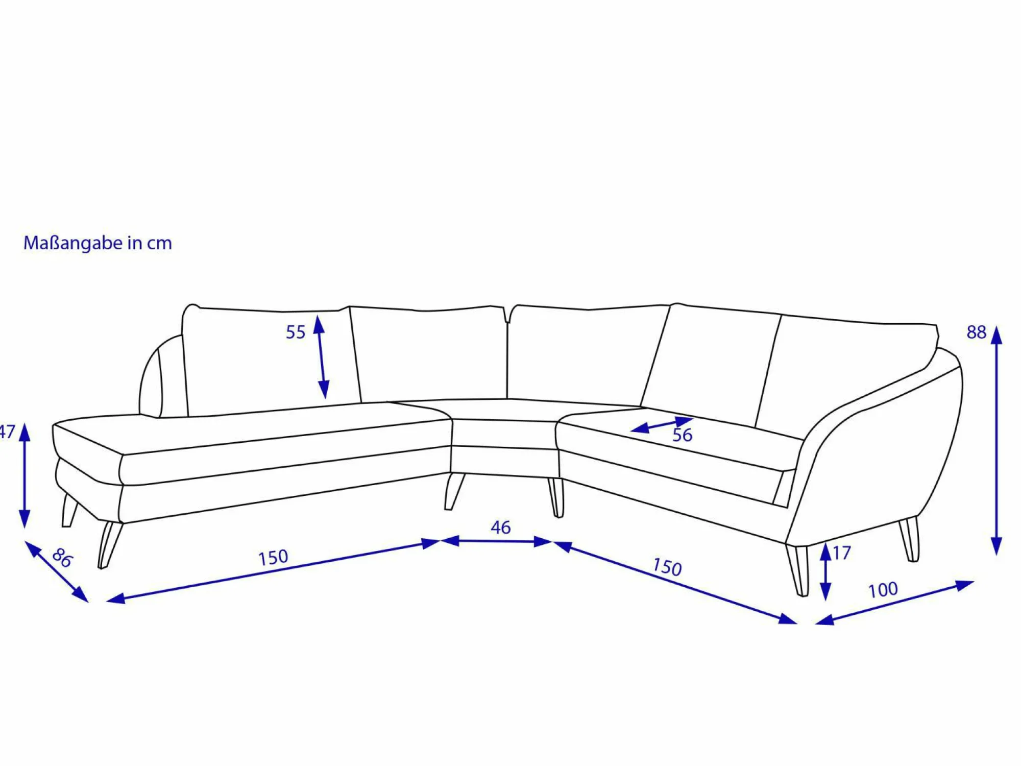 SANSIBAR Polsterecke FÜNEN
