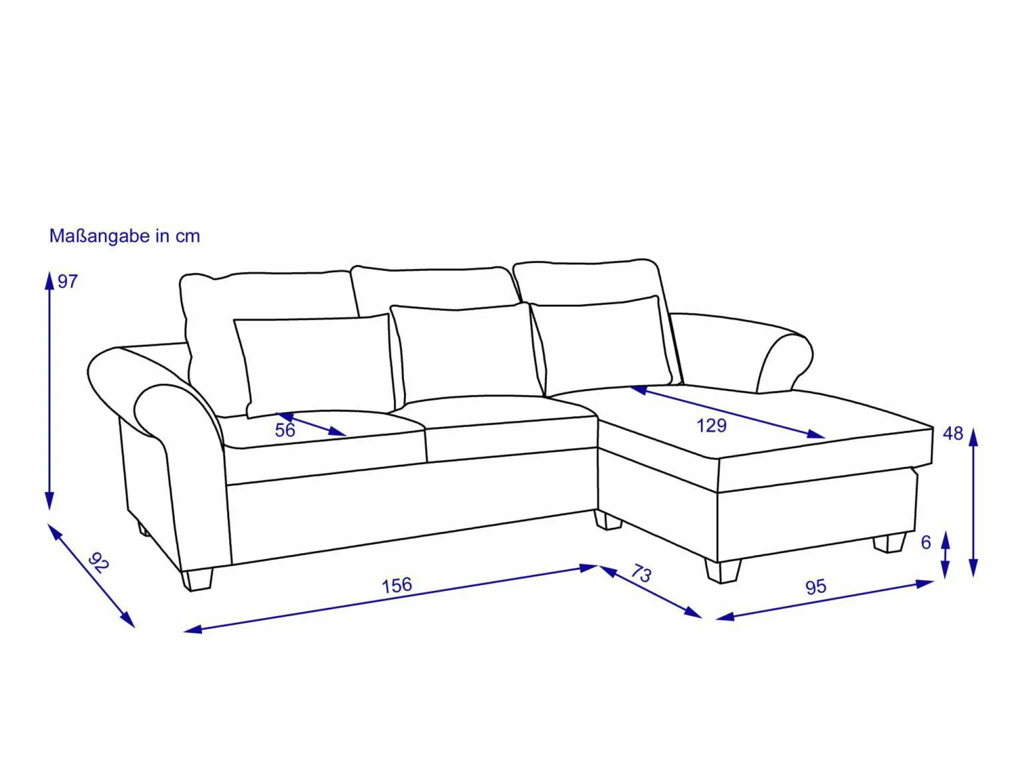 SANSIBAR Polsterecke SANDE
