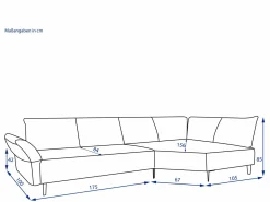 Sofamanufaktur Polsterecke 16660 BOONIE