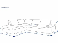 Sale SYSTEMPOLSTER Polsterecke MINERVA