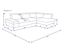 Best SYSTEMPOLSTER Polsterecke MAURICE