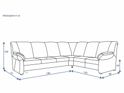 SYSTEMPOLSTER Polsterecke USEDOM