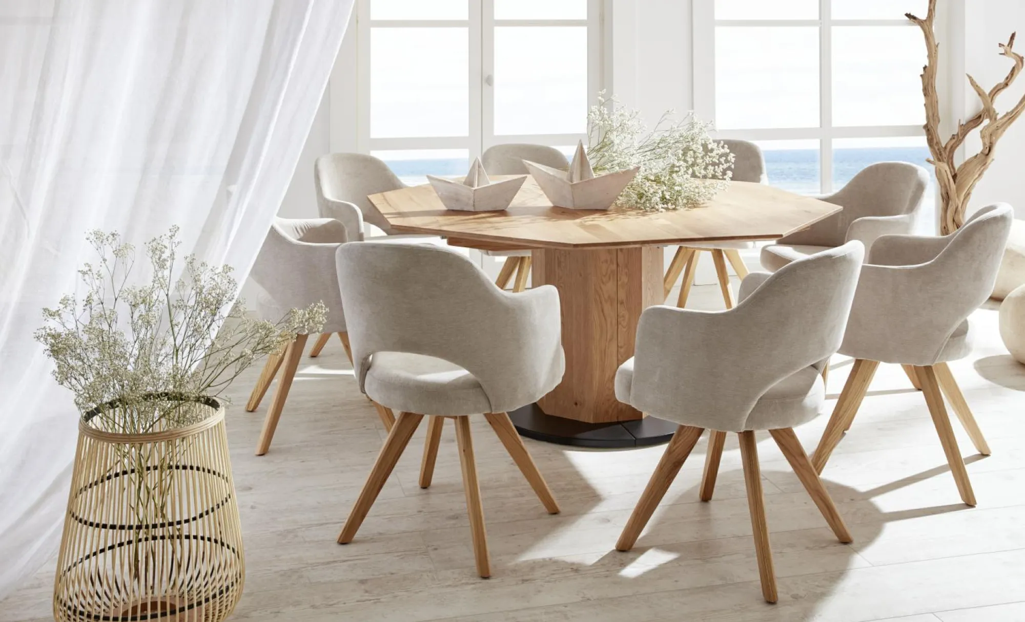 Discount SANSIBAR Polsterstuhl TINNUM