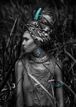 Sonstige Poster IN THE BUSH BLUE