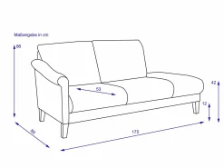 Sonstige Recamiere LUMINARA-B