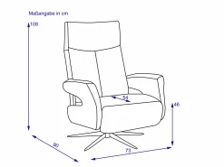 Outlet KNUDSEN Relaxsessel 8001