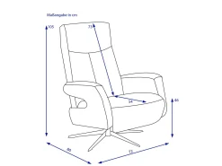 KNUDSEN Relaxsessel 8001