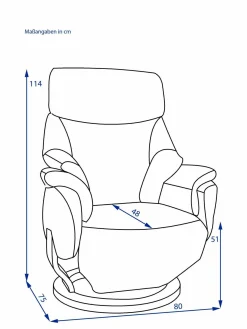 Best KNUDSEN Relaxsessel 5372