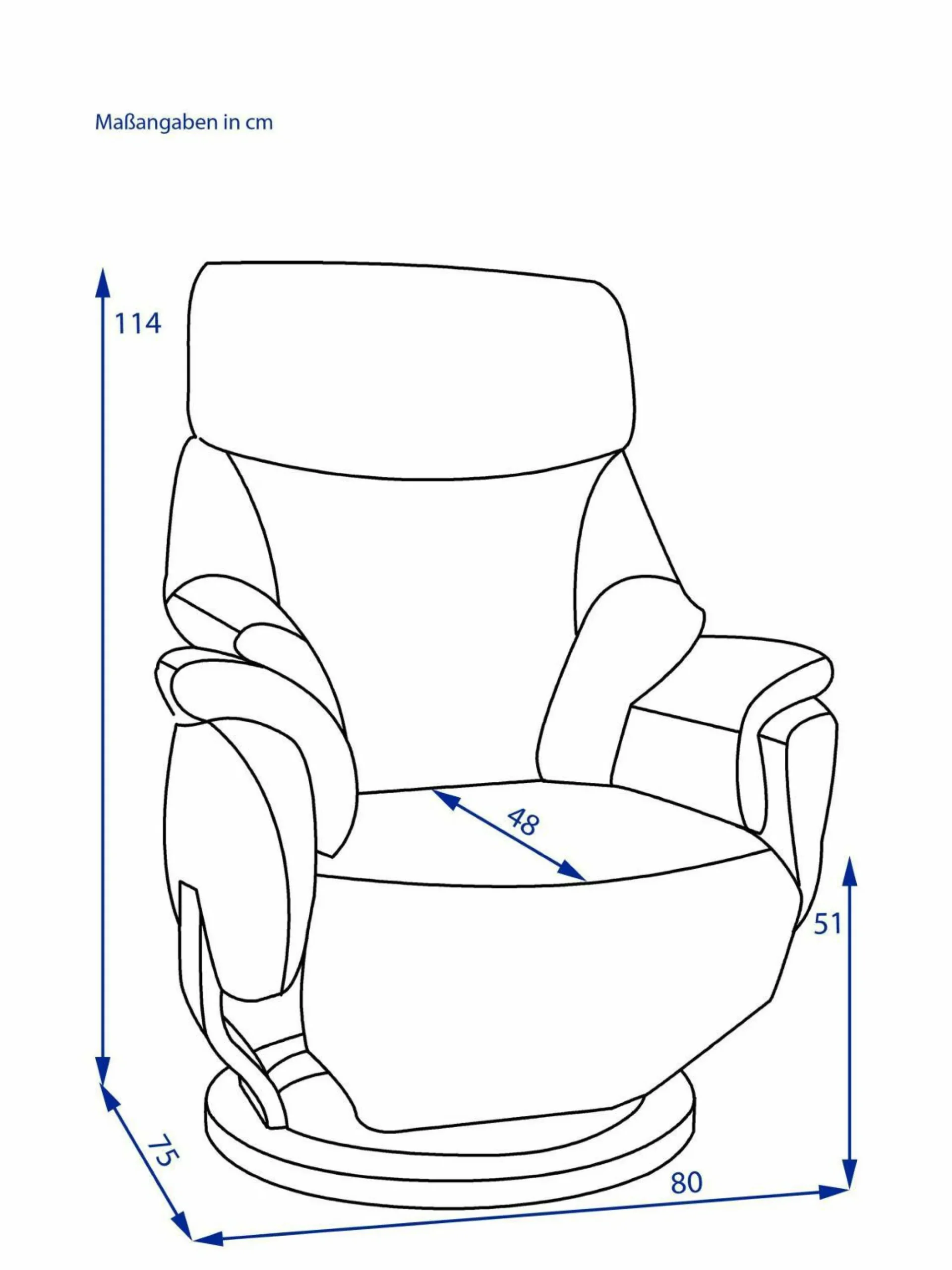 Best KNUDSEN Relaxsessel 5372