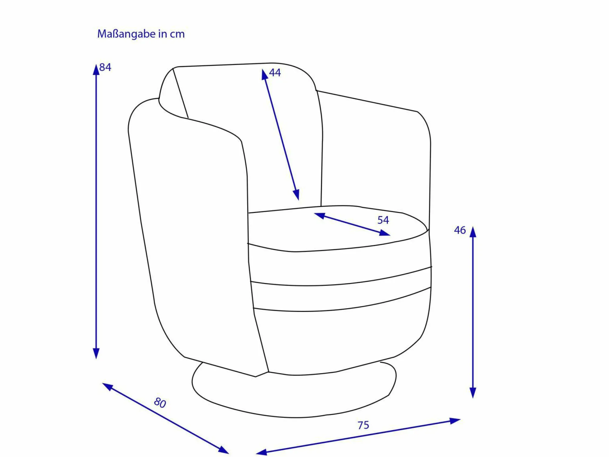 New bassetti Relaxsessel MURANO