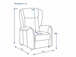 Elastoform Relaxsessel SAMET