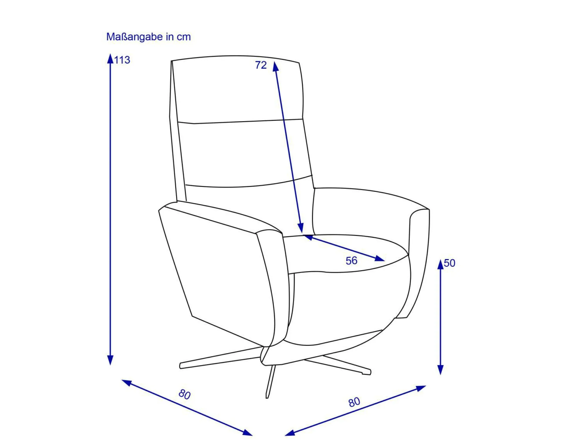 HARPER Relaxsessel HAIXI