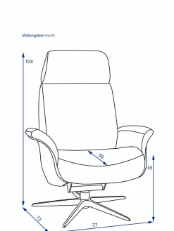 Clearance HARPER Relaxsessel KELTY