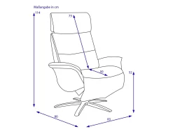Best HARPER Relaxsessel KHARTUM