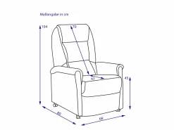 Sale himolla Relaxsessel JUTTA