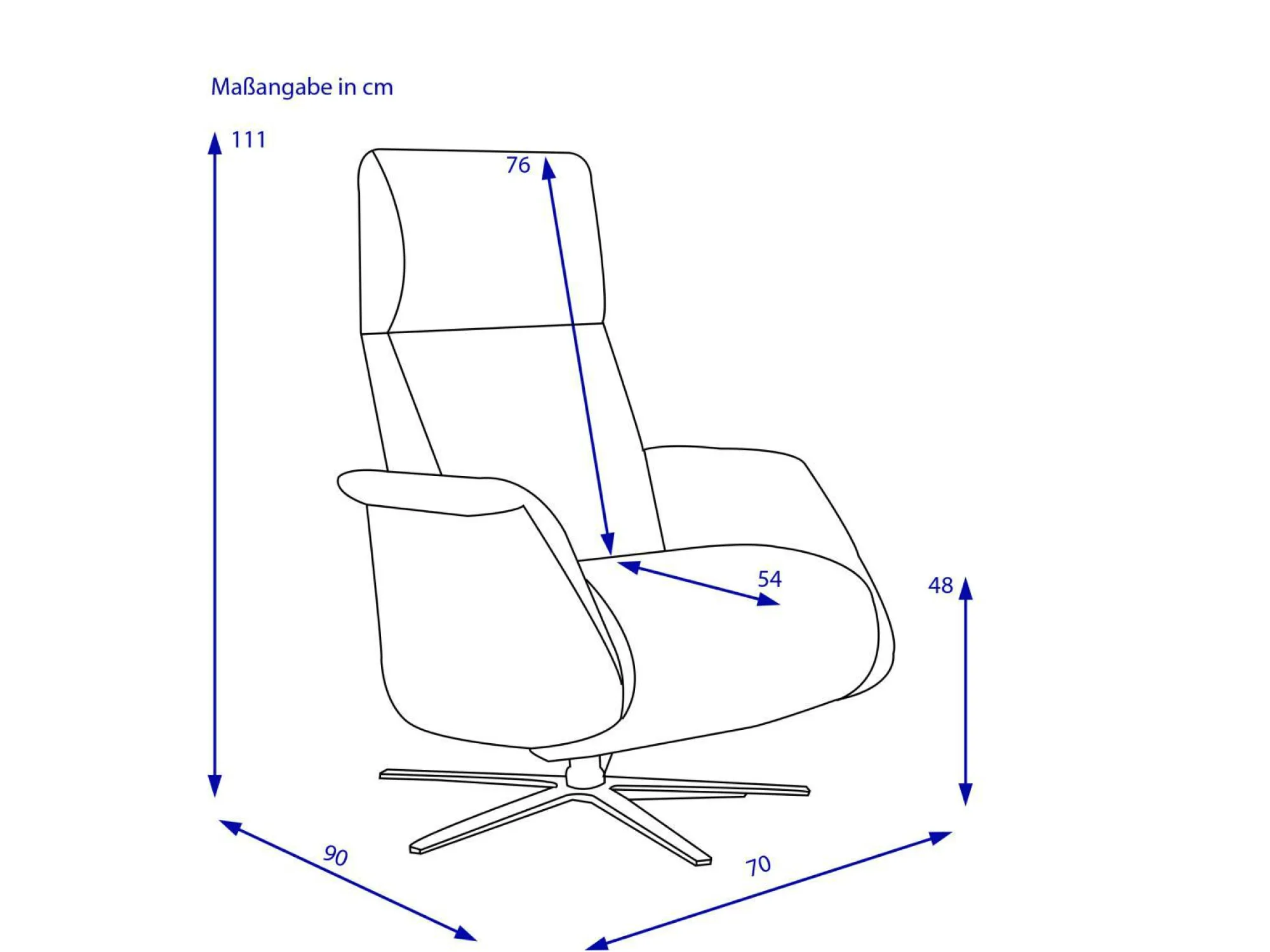 Outlet erpo Relaxsessel MOTION EM 240