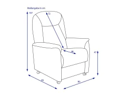 New Rolf Weber Relaxsessel HEINSBERG