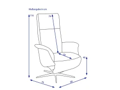 SANSIBAR Relaxsessel ALESUND