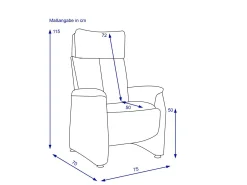 New vito Relaxsessel KIERAN