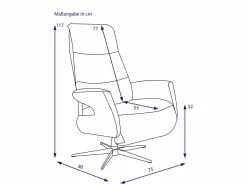 Sale vito Relaxsessel MESCLA