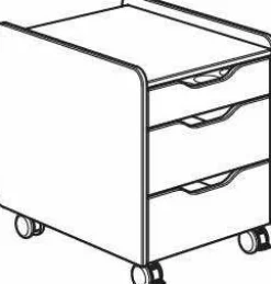 PAIDI Rollcontainer 3S