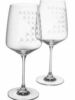 JOOP! Rotweinglas-Set CORNFLOWER