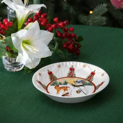 Hot Villeroy & Boch Schale Schneemann mit Tieren