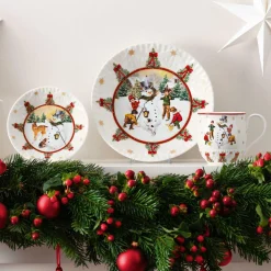 Hot Villeroy & Boch Schale Schneemann mit Tieren