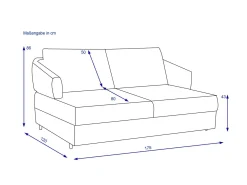 bali Schlafsofa BIELEFELD