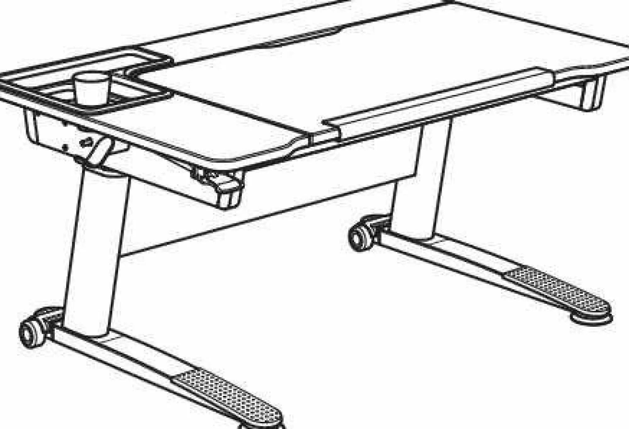 Clearance PAIDI Schreibtisch JARO