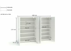 Online Sonstige Schuhschrank MISTER BIANCO