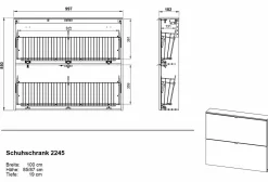 vito Schuhschrank RENELL